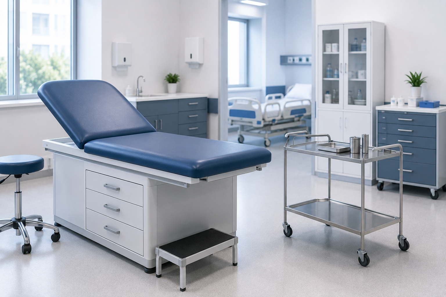 Mobiliario médico para clínicas y hospitales