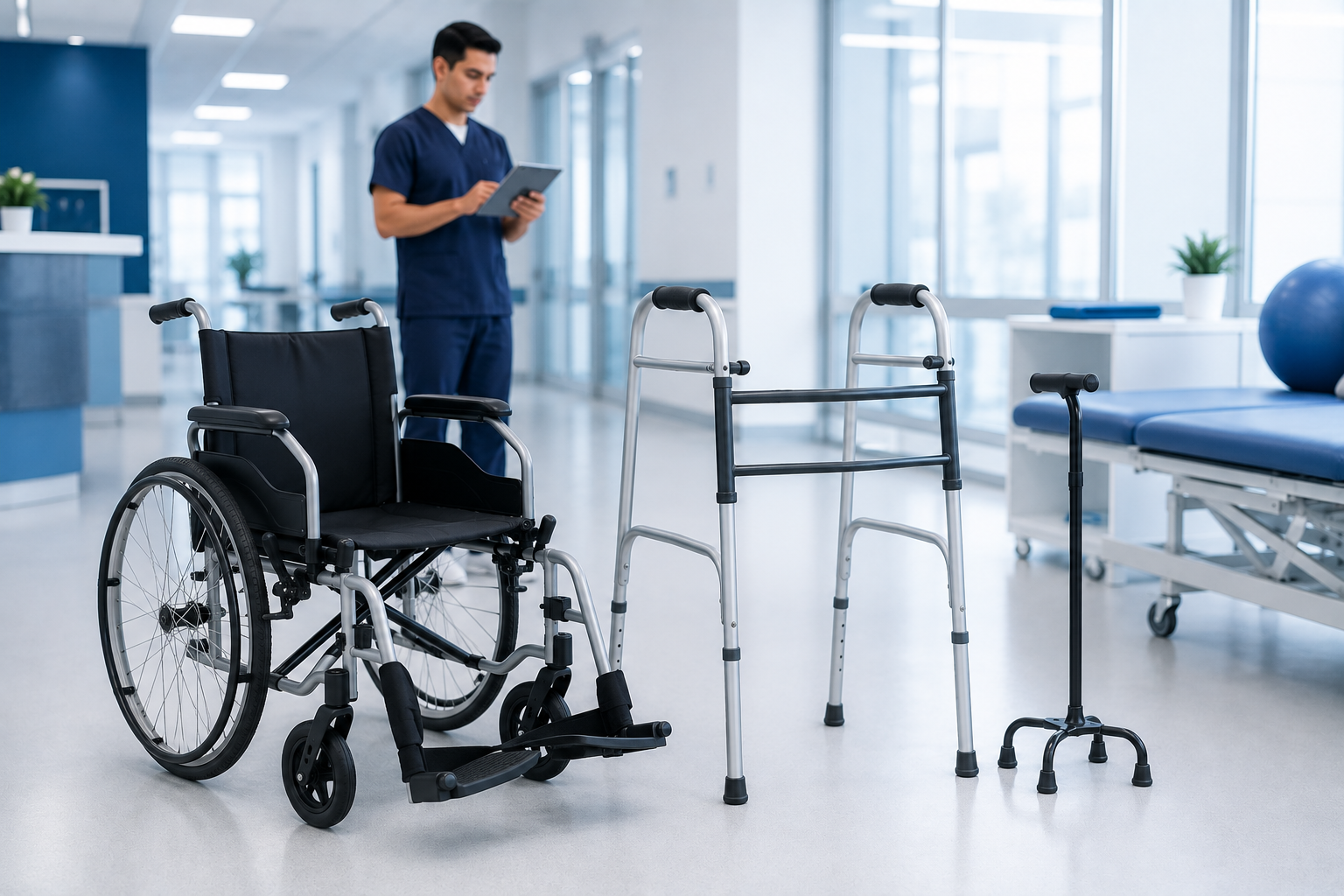 Movilidad y asistencia médica