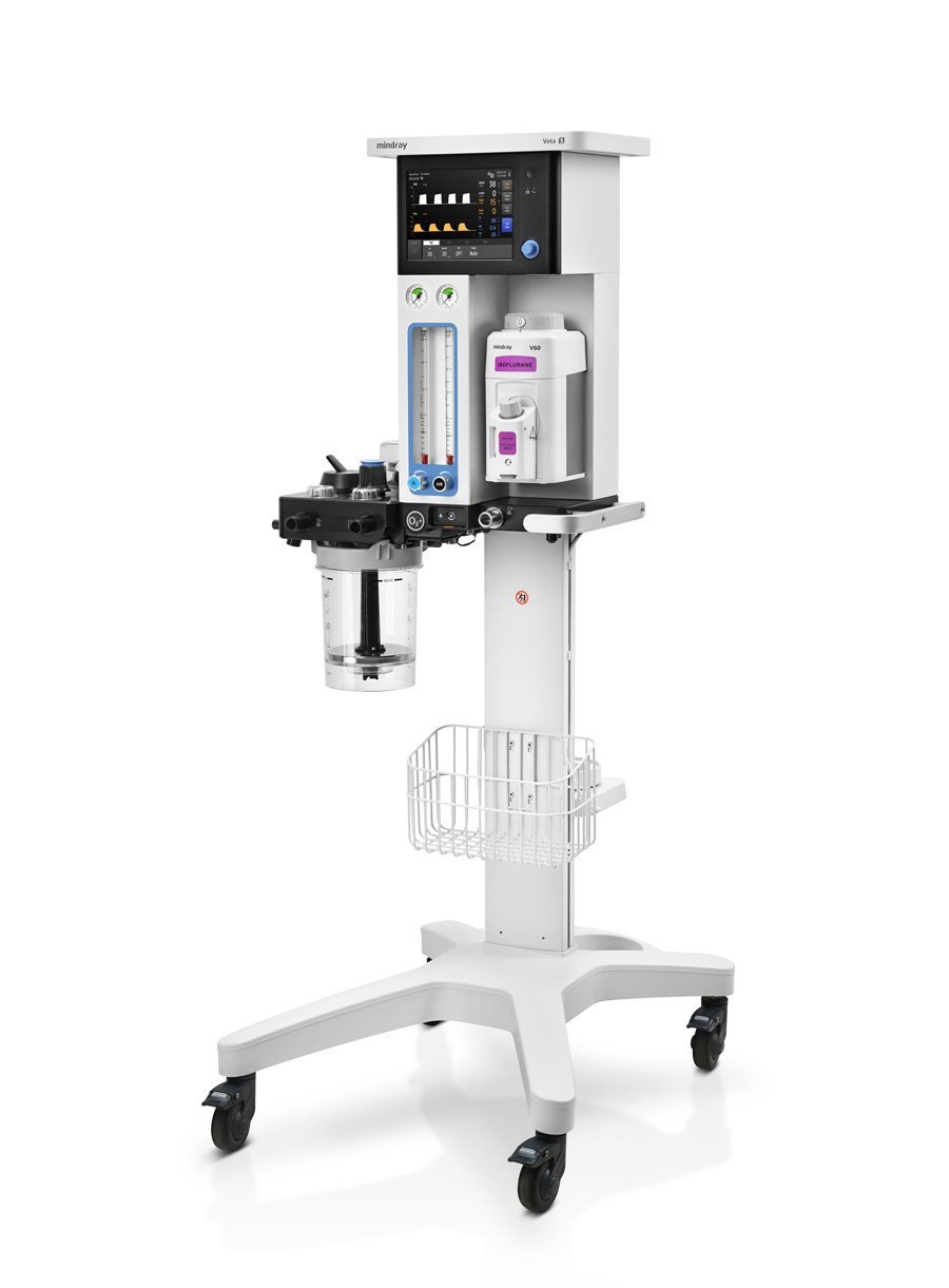 Máquina de anestesia veterinaria