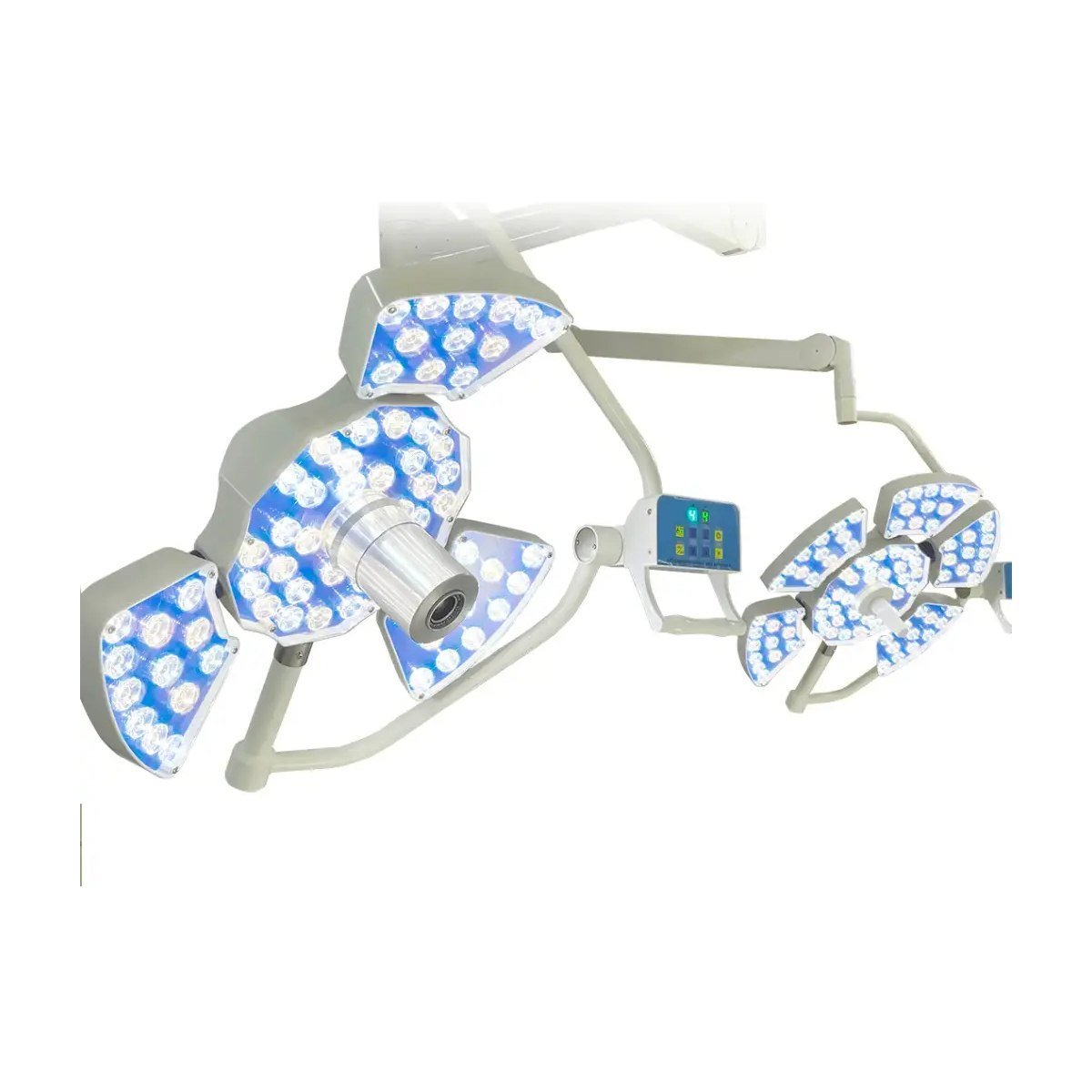 Lámpara quirúrgica LED doble satélite Corona C6+C4