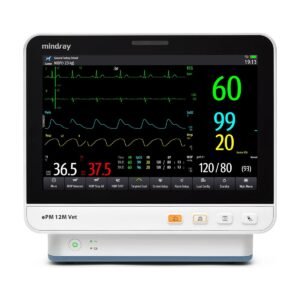 Monitor de signos vitales veterinario EPM12M con módulo CO2