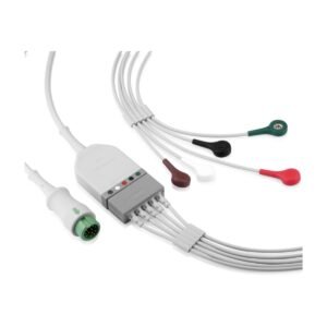 Cable ECG 3 Puntas Neonatal con Terminales Monitor Serie Umec