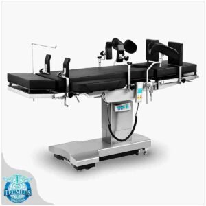 Mesa Hidraulica Para Cirugia Controles Laterales. Respaldo. Placas De Piernas Y Cabezal Ne
