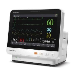 Monitor Veterinario de Signos Vitales Multiparametros de 12" con IBP Invasive Blood Preasure con Capnometria Integrada (sensor y Software)