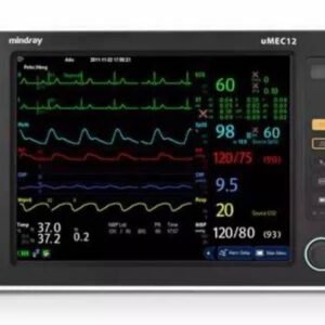 Monitor Signos Vitales Touch Screen Mod UMEC12 ECG Resp Temp PA SpO2